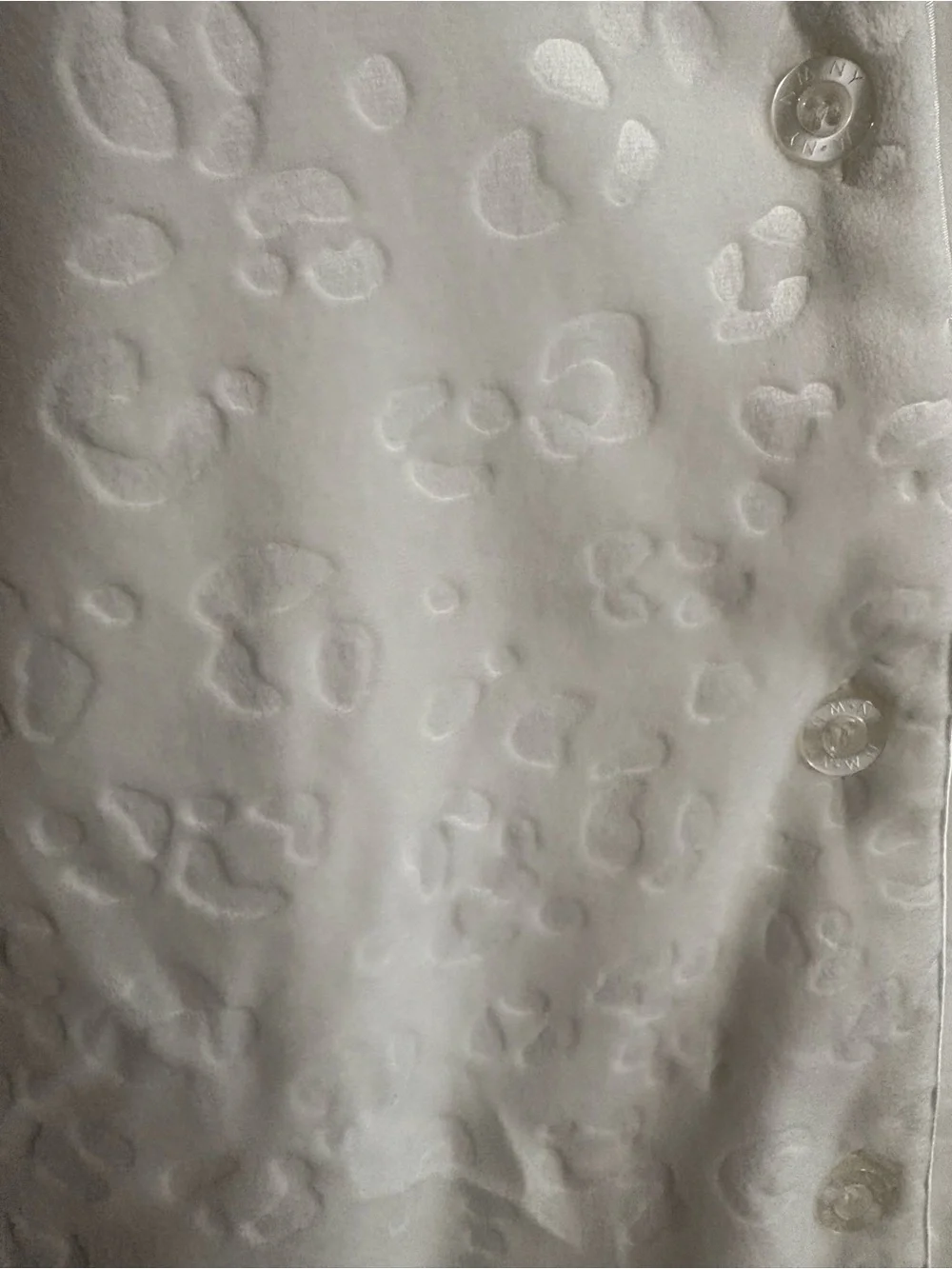 Women's Cream Button-Front Pajama Set - Soft Cozy Lounge